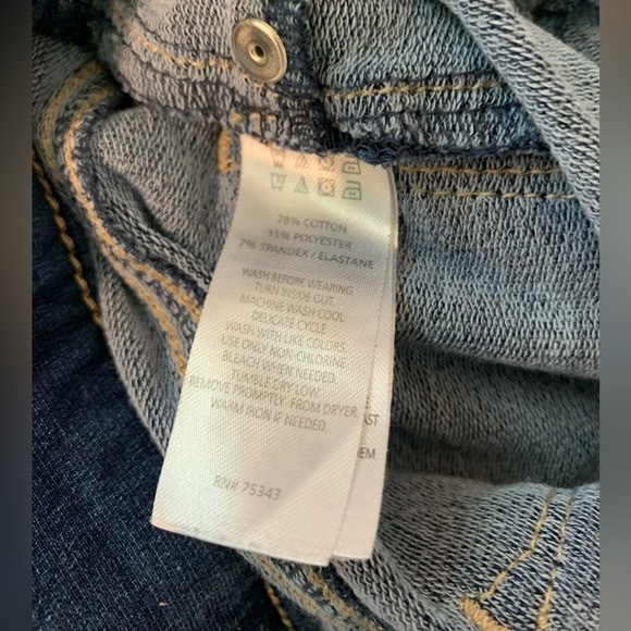 Tommy Bahama Girl’s Blue-Jean Jeggings, Skinny Leg, 78% Cotton; Size 8 - Picture 2 of 8